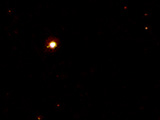 La brillante supergigante roja Betelgeuse situada en la esquina superior izquierda de Orión.
<br><br>
(200mm)